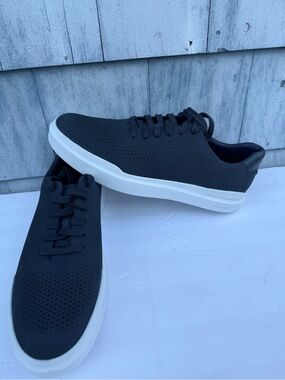 Cole Haan Men's GrandPrø Rally Laser Cut Sneakers Size 10.5 M Navy Nubuck New